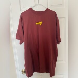Off-White Thunder Oversized Shirt Size Medium
